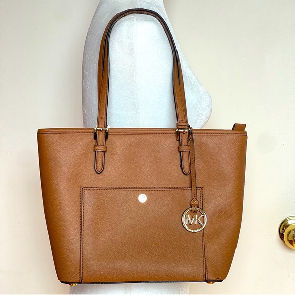 Michael Kors Handbags - Michael Kors Jet Set Tote Brown Bags & Handbags for Women
